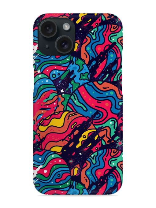 Colorful Abstract Space Snap Case