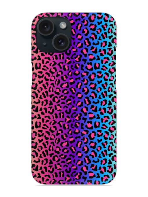 Colorful Leopard Seamless Snap Case