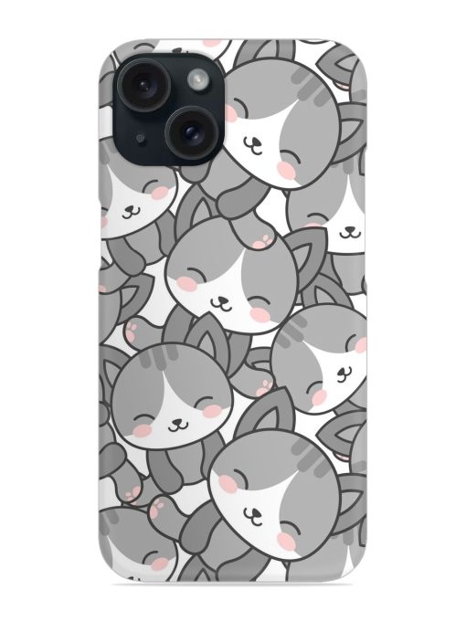 Cute Cats Seamless Snap Case