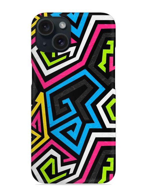 Graffiti Geometric Seamless Snap Case