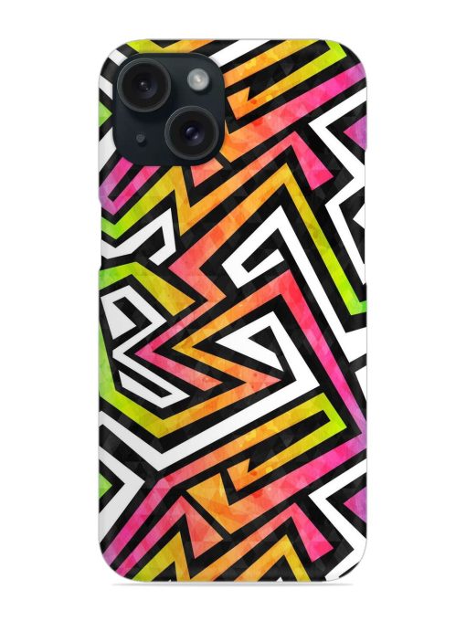 Graffiti Maze Seamless Snap Case