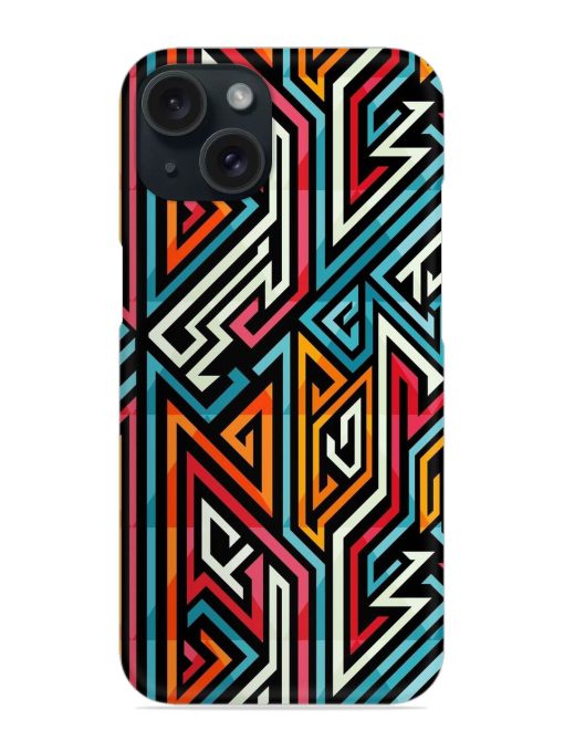 Graffiti Geometric Seamless Snap Case