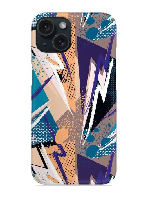 Grunge Geometric Pattern Snap Case