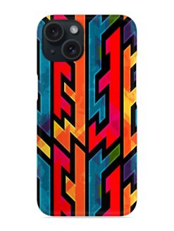 Retro Geometric Seamless Snap Case