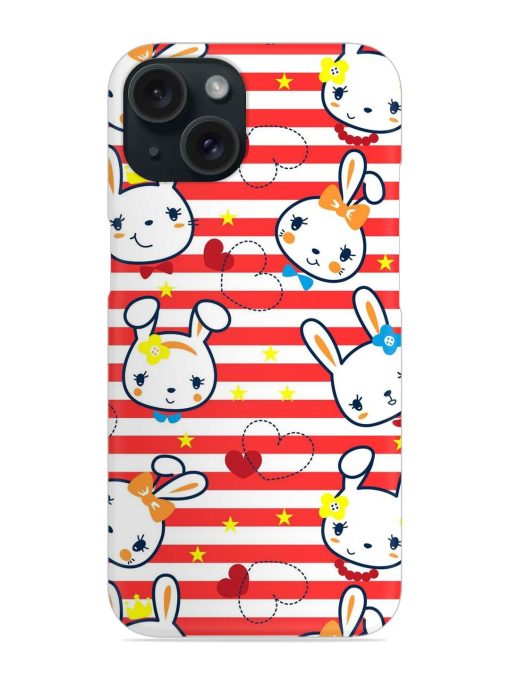 Seamless Pattern Cartoon Snap Case