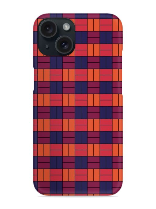 Seamless Pattern Parquet Snap Case