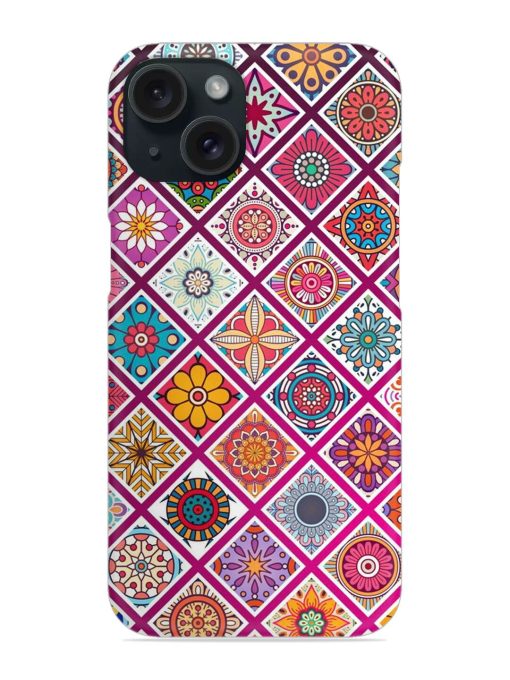 Seamless Tile Pattern Snap Case