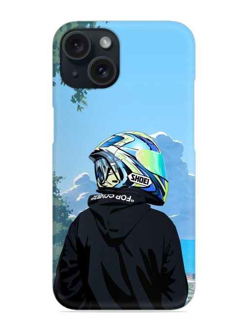 Rider With Helmet Snap Case