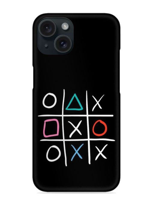 Super Neon Tic-Tac-Toe Snap Case