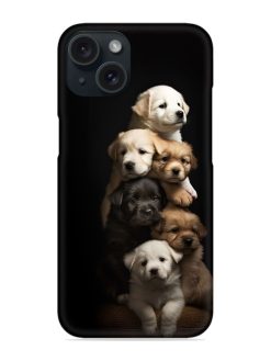 Cute Baby Dogs Snap Case