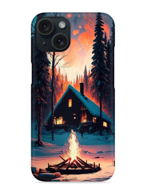 Winter Home Camp Snap Case Edge Zapvi