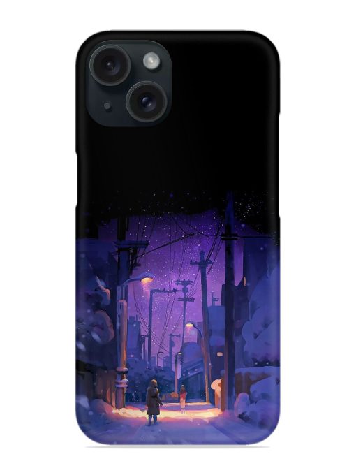 Winter Anime Art Snap Case Edge Zapvi