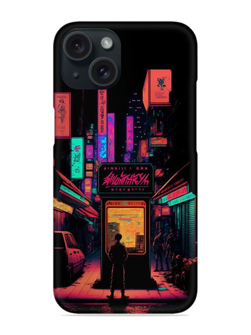 Retro Vibe Of Tokyo Snap Case