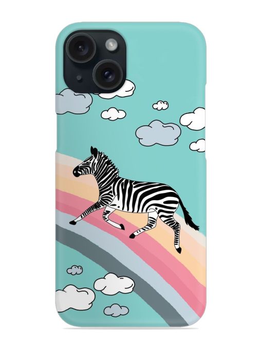 Running Zebra Snap Case