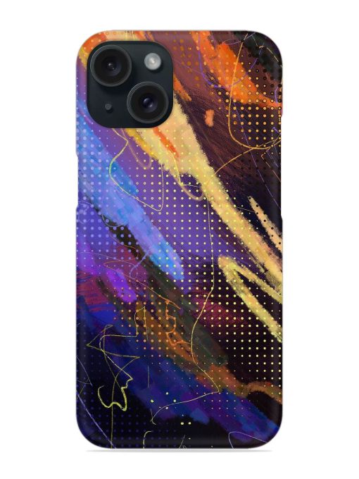 Purple Abstract Snap Case