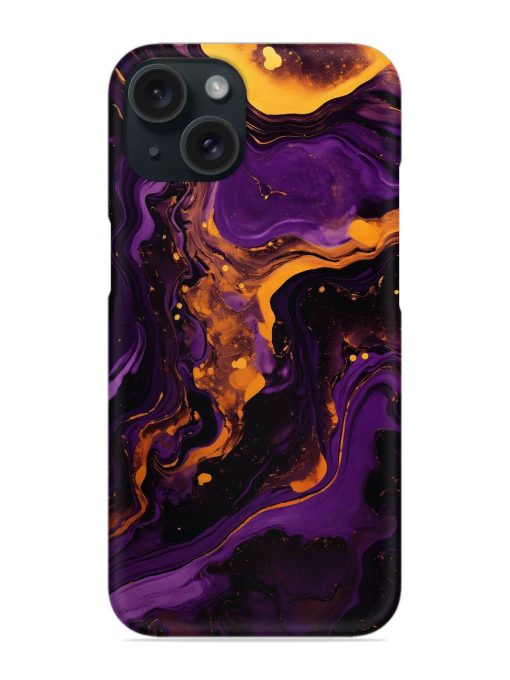 Painting Of A Purple Snap Case