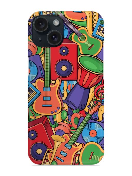 Colorful Music Art Snap Case