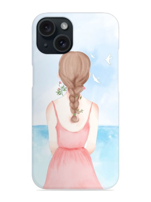 Watercolor Girl Vector Snap Case