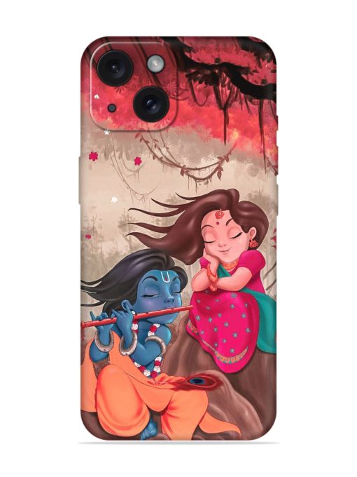 Radhe Krishna Water Art Soft Silicone Case