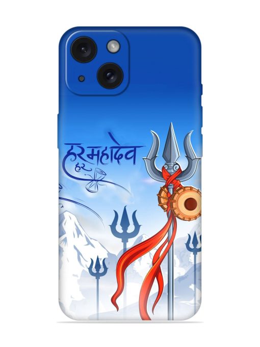 Har Har Mahadev Trishul Soft Silicone Case