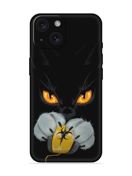 Dark Yellow Eye Fictional Art Soft Silicone Case