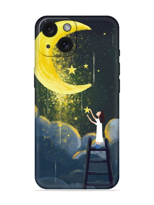 Moonlight Healing Night Illustration Soft Silicone Case