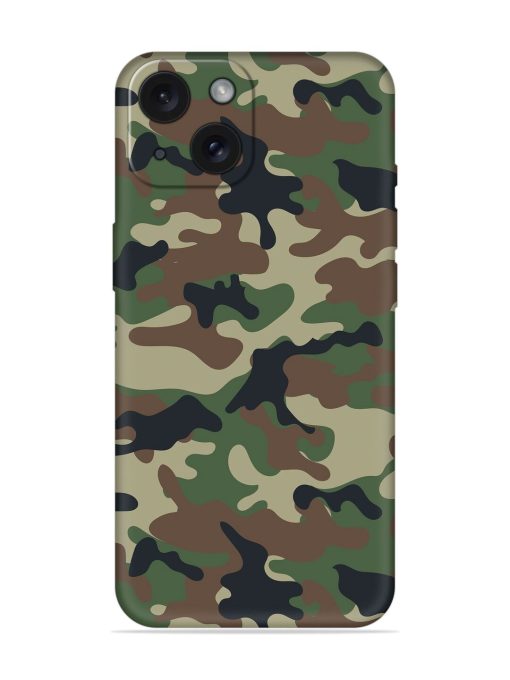 Army Military Camouflage Dark Green Soft Silicone Case