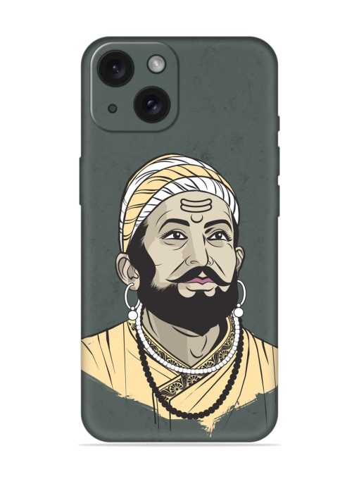 Shivaji Maharaj Vector Art Soft Silicone Case