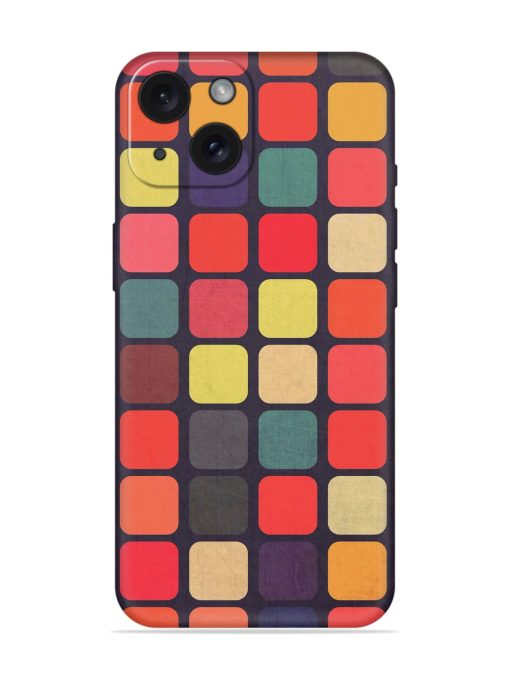 Color Square Soft Silicone Case