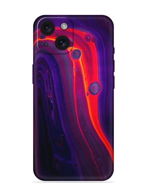 Purple Blue Abstract Painting Background Soft Silicone Case