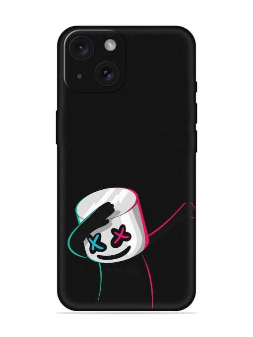 Black Marshmallow Soft Silicone Case