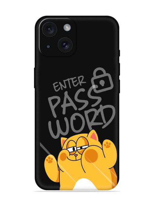 Enter Password Cartoon Wallpaper Soft Silicone Case