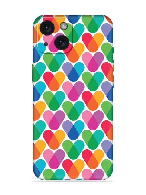 Overlapping Colors Colorful Soft Silicone Case