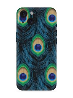 Seamless Pattern Peacock Soft Silicone Case