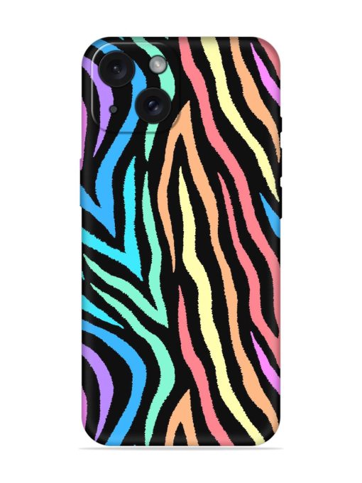 Colorful Abstract Zebra Soft Silicone Case