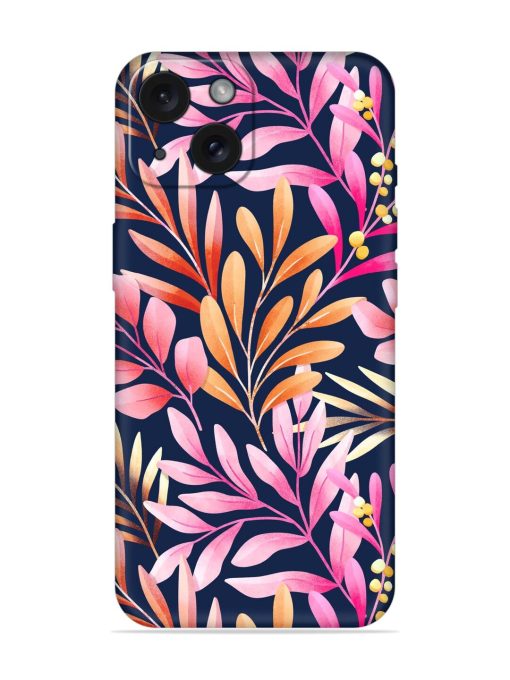 Seamless Colorful Floral Soft Silicone Case