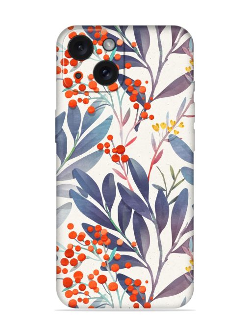 Seamless Floral Pattern Soft Silicone Case