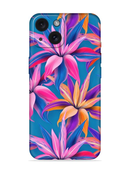 Cordyline Fruticosa Seamless Soft Silicone Case