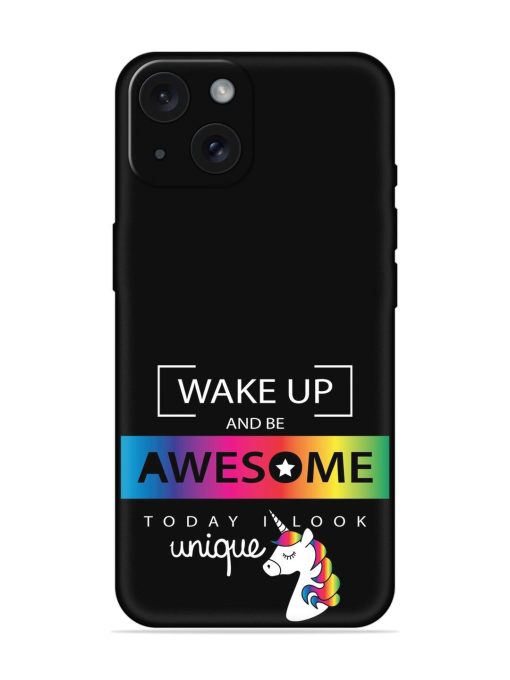 Inspirational Quote Unicorn Soft Silicone Case