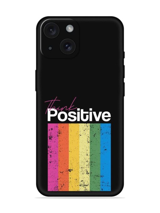 Think Positive Typography Soft Silicone Case