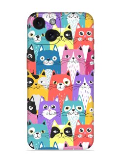 Funny Cartoon Cats Soft Silicone Case