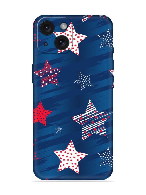 Abstract Seamless Stars Soft Silicone Case