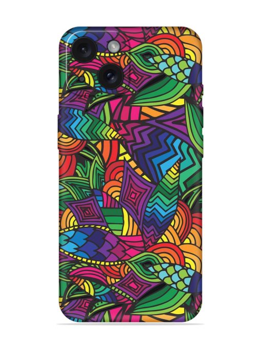 Abstract Multicolor Seamless Soft Silicone Case