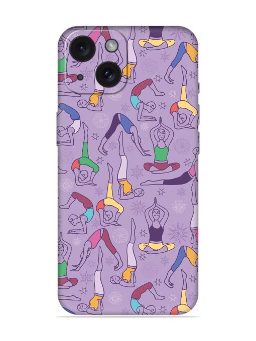 Yoga Poses Seamless Soft Silicone Case