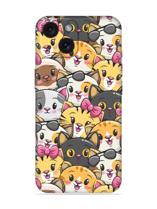 Seamless Pattern Cute Soft Silicone Case