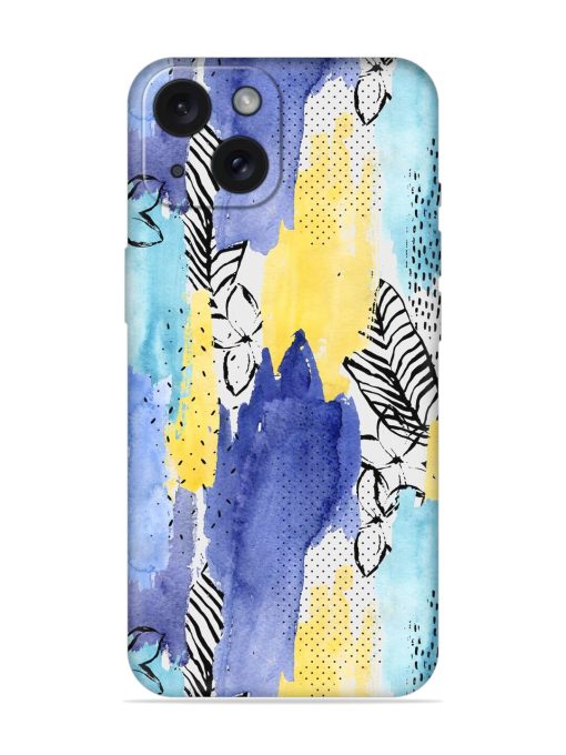 Geometric Watercolor Shape Soft Silicone Case