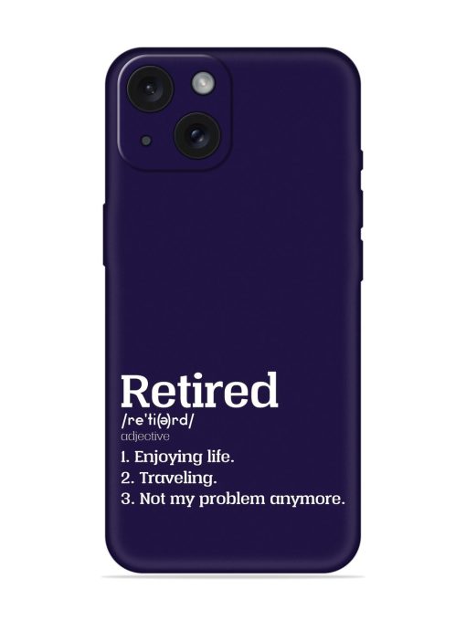 Funny Retired Dictionary Soft Silicone Case