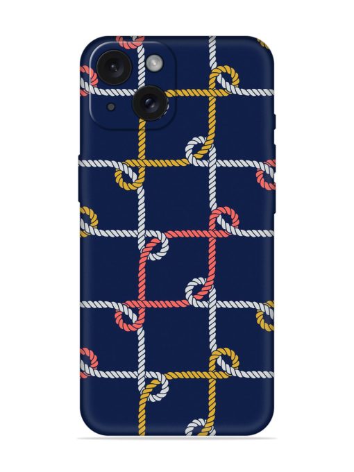 Seamless Nautical Rope Soft Silicone Case