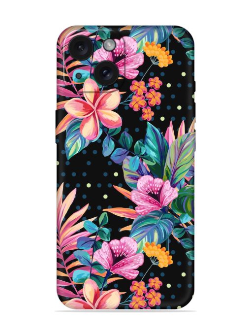 Seamless Floral Pattern Soft Silicone Case