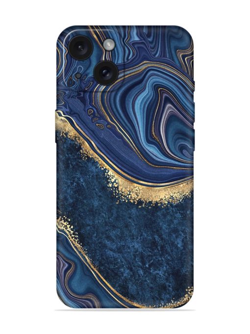 Abstract Background Blue Soft Silicone Case